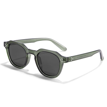 Caterside Nové retro polarizované pánské sluneční brýle s čtvercovým rámem z TR90, dámské sluneční brýle, outdoor, řízení, rybaření, UV400, dárek