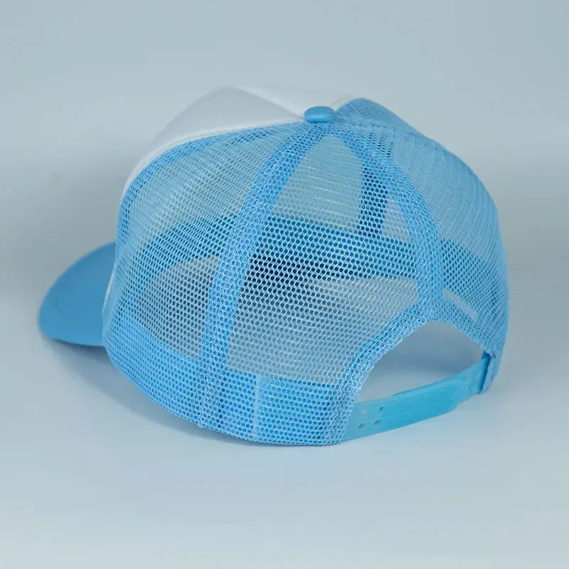 Trendy Anita Max Wynn Foam Trucker Hat Trendy Cute Mesh Snapback Caps Boy Girl Daily Sun Beach Fisherman Cap Female Summer Cap