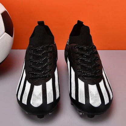 Professionella fotbollsskor för herrar, låga, för utomhusspel på gräs, unisex fotbollsskor med långa dobbar, FG-fotbollsskor Chuteira Society