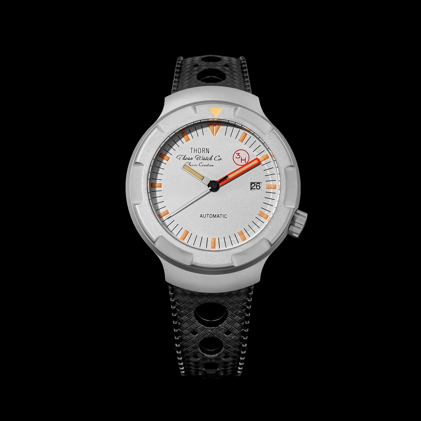 THORN T011 Men Titanium Watch PT5000 Automatic Movement Mechanical Tribute Vintage Watches Sapphire Luminous 10Bar Waterproof