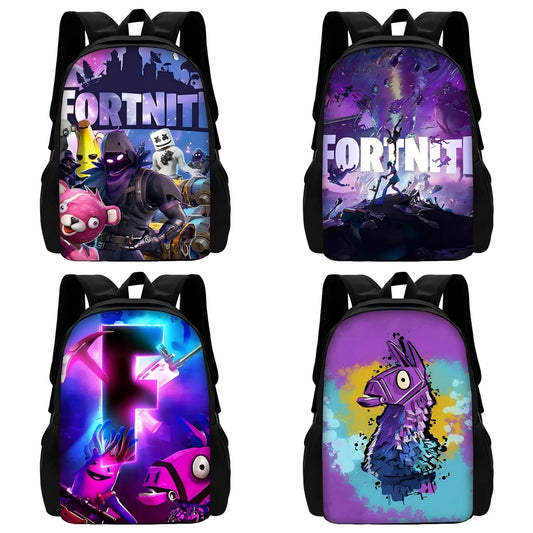 New Hot Game FortniteS Kids Backpacks Boys and Girls Student Birthday Gift Child School Bags Unisex Camping Durable Rucksack
