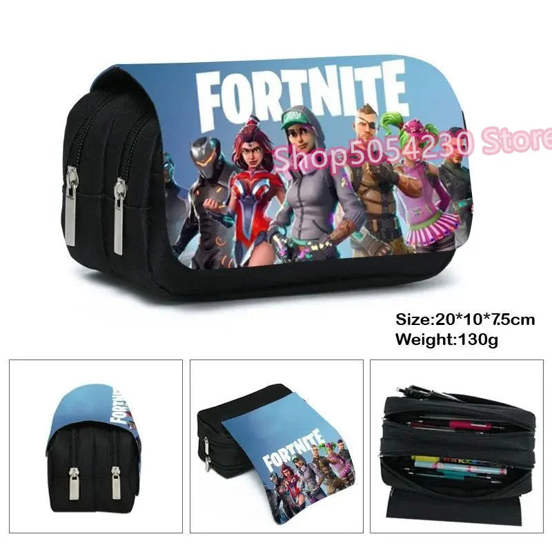 Zaino Fortnited 3PCS per ragazzi, Victory Game, 16 Inch, resistente all’acqua, per scuola materna, zaino scolastico cool per scuola elementare