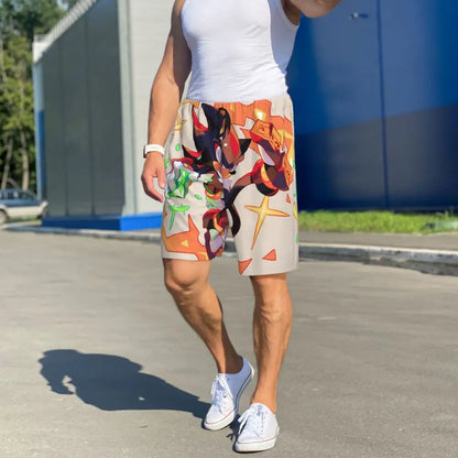 Custom Shadow The Hedgehog Sonic Poster Short Pajama Pants Men Sleepwear Sleep Lounge Bottom Shorts Sleeping Pants