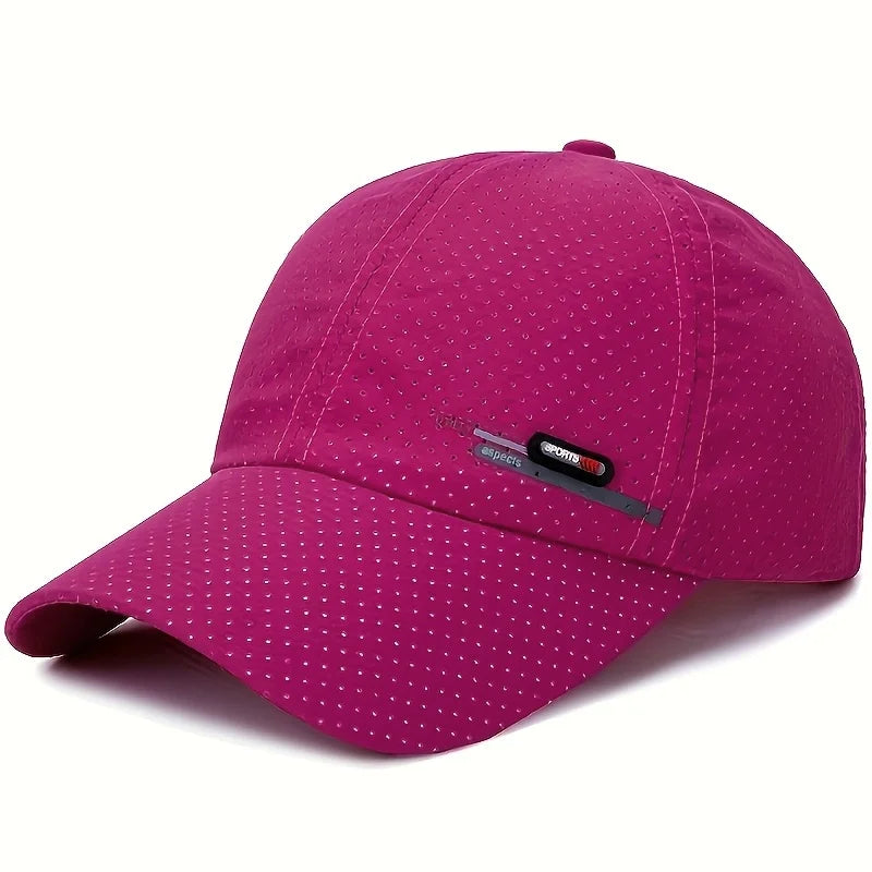 Summer UV Protection Caps Men Quick Drying UPF 50+ Baseball Travel Sun Cap Fashion Breathable Sunshade Outdoor Fishing Hat