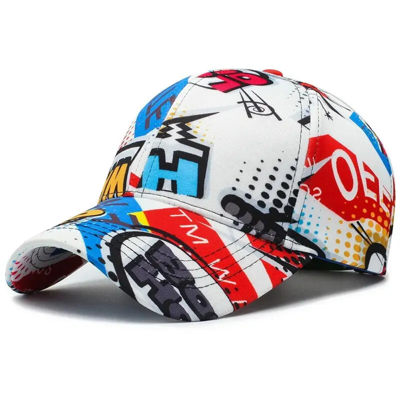 Czapka z daszkiem w stylu wiosennym, modna, uliczna, hip-hopowa, bawełniana czapka hip-hopowa
