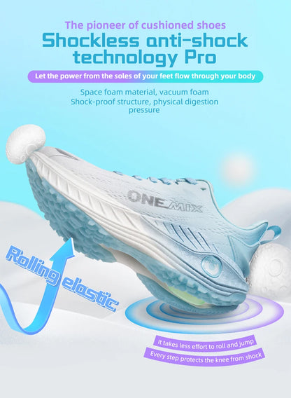 ONEMIX Autumn Sneakers Breathable Jogging Shoes Men Lightweight Women Sport Sneaker Men Gym Shoes Outdoor Male Sports Shoes