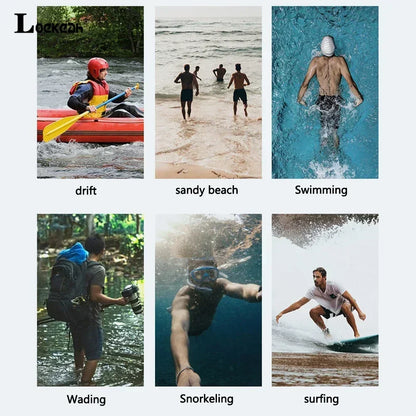 Water Shoes for Men and Women Barefoot Shoes Quick Dry Beach Aqua Shoes Lightweight Sports Sneakers for Hiking, Surfing, Boating, Fishing