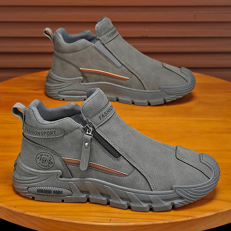 Men's Casual Sports Outdoor Hiking Shoes, Trendy Fashion Street Style, Comfortable