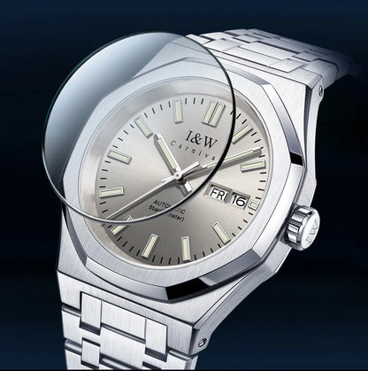 CARNIVAL Men's Mechanical Watch Brand Luxury Sapphire NH36 Movement Automatic Wrist Watches 50m Waterproof for Men
