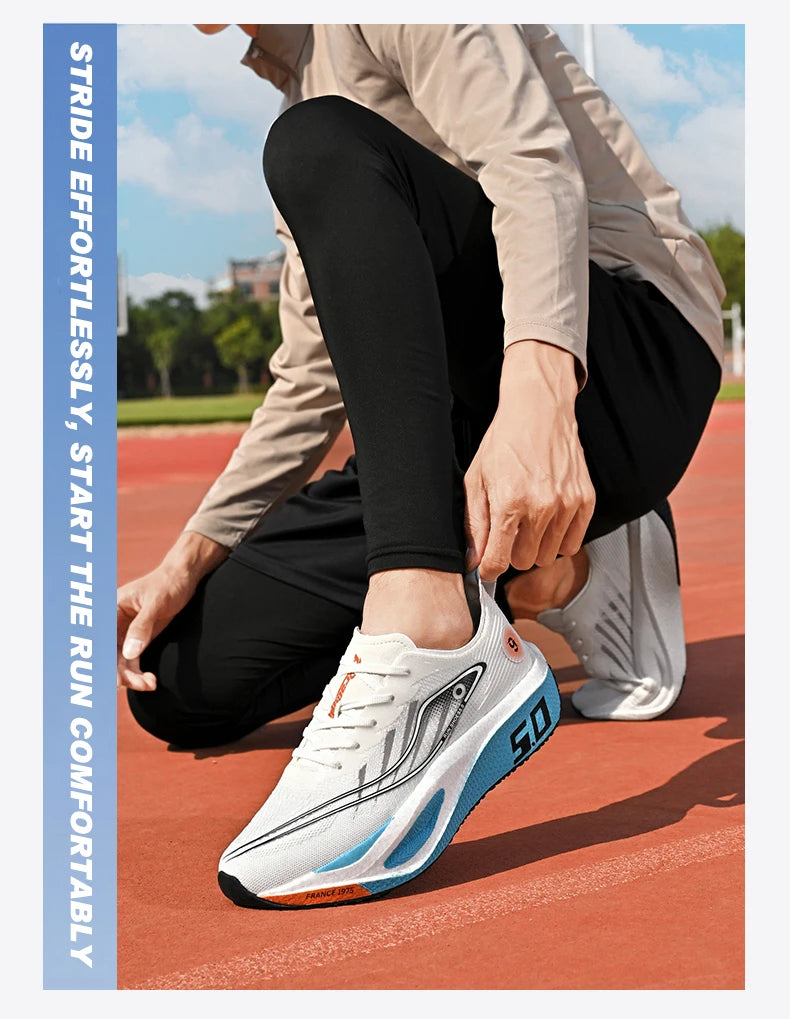 Nuove scarpe sportive da uomo e donna, sneaker da running, piastra in carbonio, da gara maschile per maratona, ammortizzanti, scarpe da allenamento per atletica