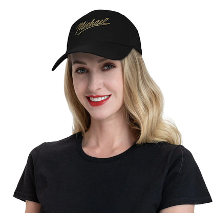 Casquette de baseball Michael Biopic Logo Sun : casquettes d'été décontractées style hip-hop pour homme, pour la chasse et le camping