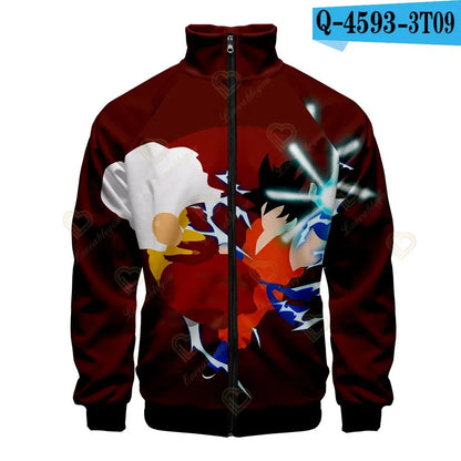 Japan Anime Harajuku Manga Dragon Ball Hoodies Sweatshirt Streetwear Winter Pullover Fashion Long Sleeve Men 3D Print Clothing