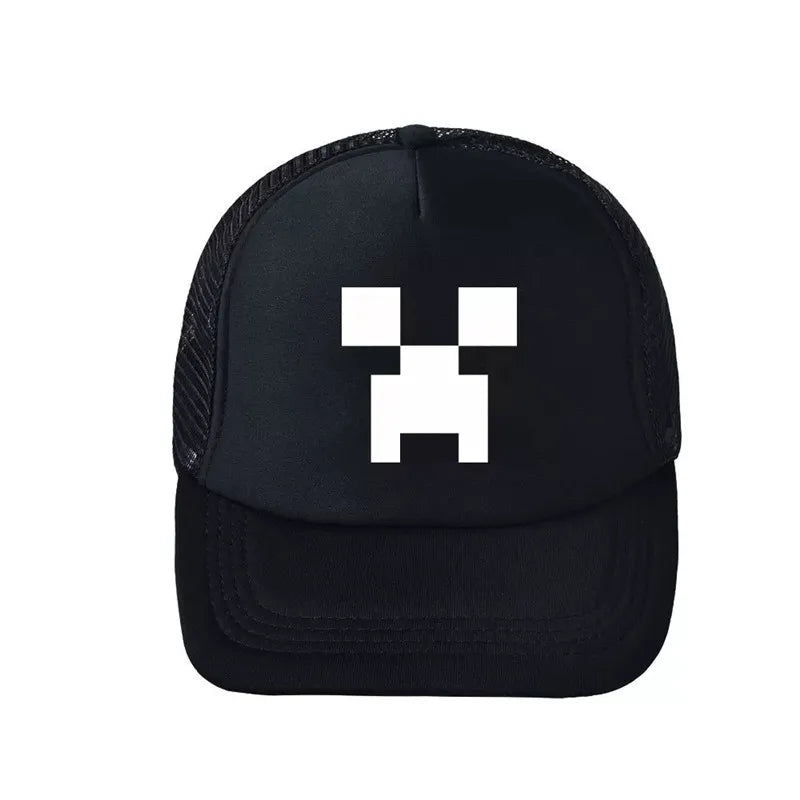 Casquette de baseball unisexe « Totem of Undying Hat » pour cosplay, style cyberpunk, motif pixel, accessoires de plein air