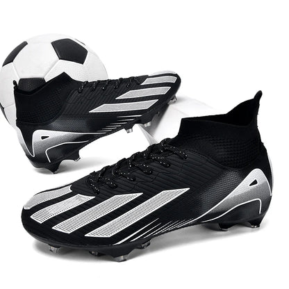 Fotbollsskor för män, New TF, sneakers för konstgräs och turf, ultralätta herrfotbollsskor, bekväma ankelhöga fotbollsskor för futsal och snabbt spel