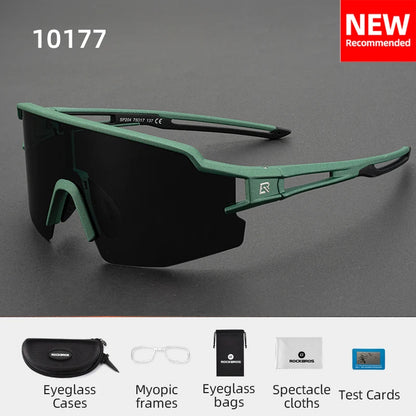 ROCKBROS Cyklistické brýle Fotochromatické brýle Cyklistické brýle Ochranné brýle Větruodolné Cyklistické Outdoorové sportovní sluneční brýle