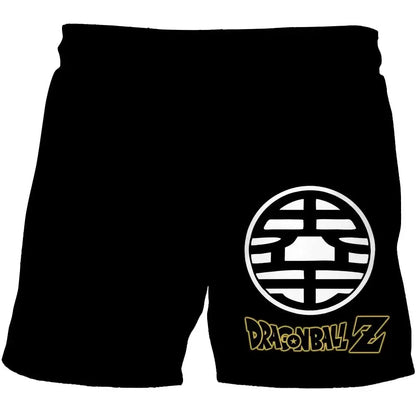 2026 Cartoon Dragon Ball Z Children's Boys' Shorts Beach Pants Summer Cartoon Cute Boys Beach Pants Comfortable and Breathable