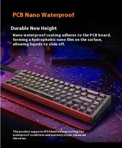 [NEW] IROK MG68 PIUS Keyboard MG68 ACE Magnetic Switch Mechanical Keyboard RGB 8K Gamer PC E-Sports Gaming Accessories Gift