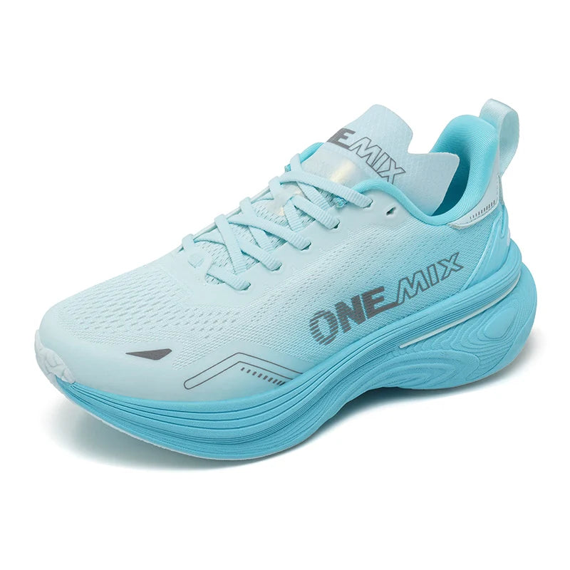 ONEMIX 2026 New Cushioned Running Shoes for Women and Men Lightweight Fashion Outdoor Sneakers Road Sports Shoes Training Jogging Fitness