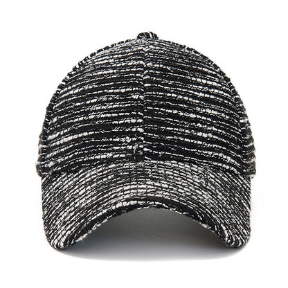 FS Fashion Casquette de baseball rayée noir et blanc pour homme, casquette décontractée coréenne pour femme, casquette d'été streetwear, casquette de camionneur, Gorra Hombre