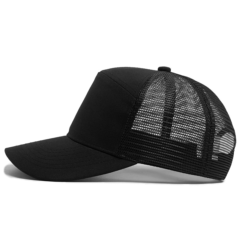 Vasaros 7-panelė beisbolo kepurė, mados hip-hopo tinklinės kepurės vyrams, „Trucker“ kepurė su snapback užsegimu, moterims, unisex, naujas madingas prekės ženklas