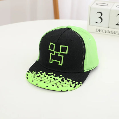 Casquette de baseball unisexe « Totem of Undying Hat » pour cosplay, style cyberpunk, motif pixel, accessoires de plein air
