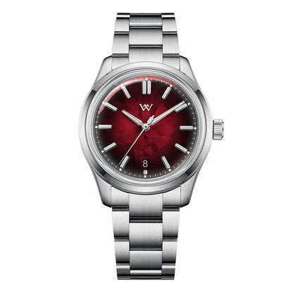 WM Watch Automatic Mechanical Watch NH35 Glacier Series 100M Waterproof AR Coated Sapphire Welly Merck Watches For Man WM226