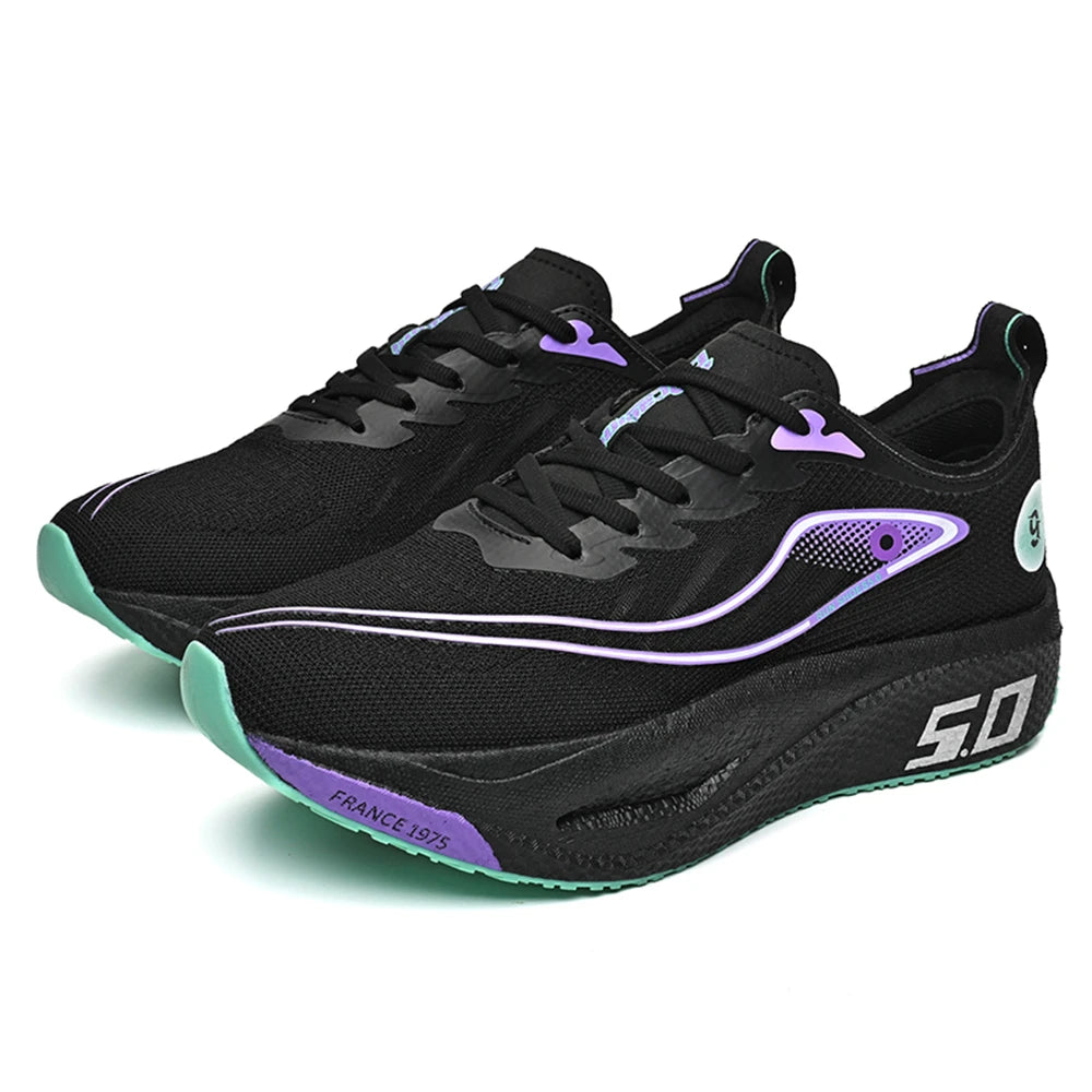 Nuove scarpe sportive da uomo e donna, sneaker da running, piastra in carbonio, da gara maschile per maratona, ammortizzanti, scarpe da allenamento per atletica