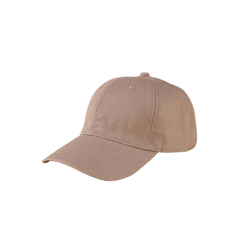 Custom Logo Cotton Soft Top Baseball Cap For Women Men Classics Simple Adjustable Dad Hat Outdoor Sport Dad Hats Wholsale