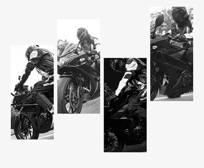 Professionelle beskyttende motorcykelstøvler til kørsel, fire sæsoner, ny mode, åndbare, skridsikre udendørs offroad-køresko til mænd