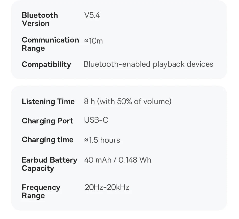 Baseus Bass BD1 Wireless Bluetooth 5.4 Earbuds – Mini Bean TWS Earphones, 35H Playtime, IP55 Waterproof Sports Headphones with Deep Bass & Low Latency