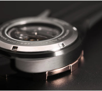 Yelang V1024 Men's Brand Watches 44mm Japan Miyota 82S7 Automatic Mechanical Movement Luminous Men's 100m Waterproof Business Watch