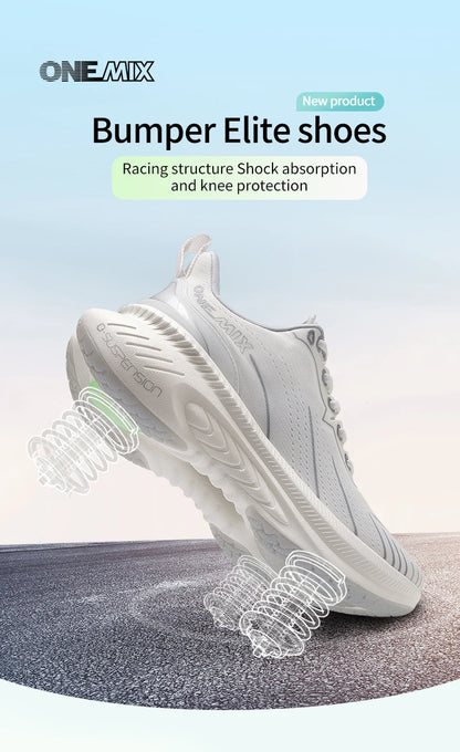 ONEMIX Damskie trampki Czarne oddychające buty do biegania dla kobiet Markowe Bezpłatna wysyłka Różowe modne buty sportowe z amortyzacją