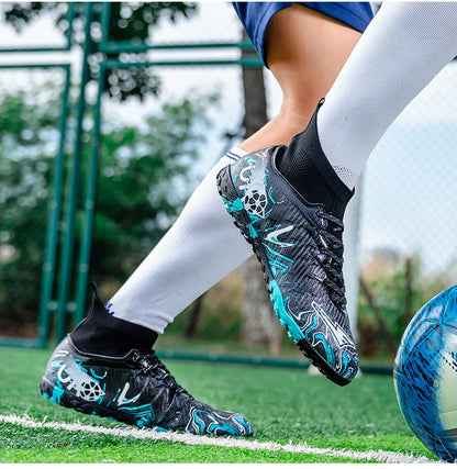 Neue professionelle Fußballschuhe für Herren, rutschfeste Fußballstiefel, Unisex, atmungsaktiv, für Futsal und Sport, neue Stollenschuhe, Dropshipping, ultraleicht