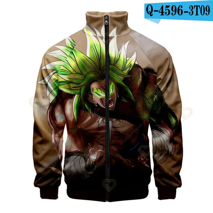 Japan Anime Harajuku Manga Dragon Ball Hoodies Sweatshirt Streetwear Winter Pullover Fashion Long Sleeve Men 3D Print Clothing