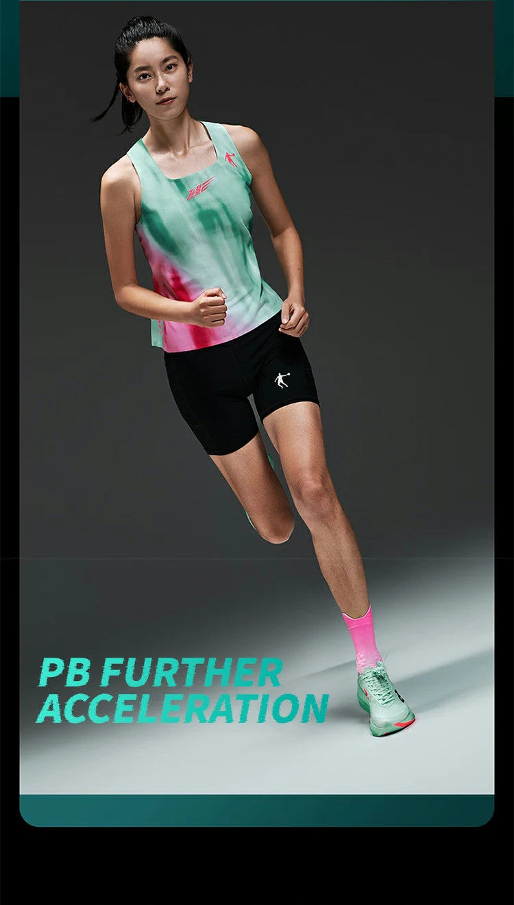 QIAODAN Feiying PB6.0 Homem 2026 Sapatilhas Desportivas de Competição para Maratona Novas com Placa de Carbono Suspensa Integral QDB023261299