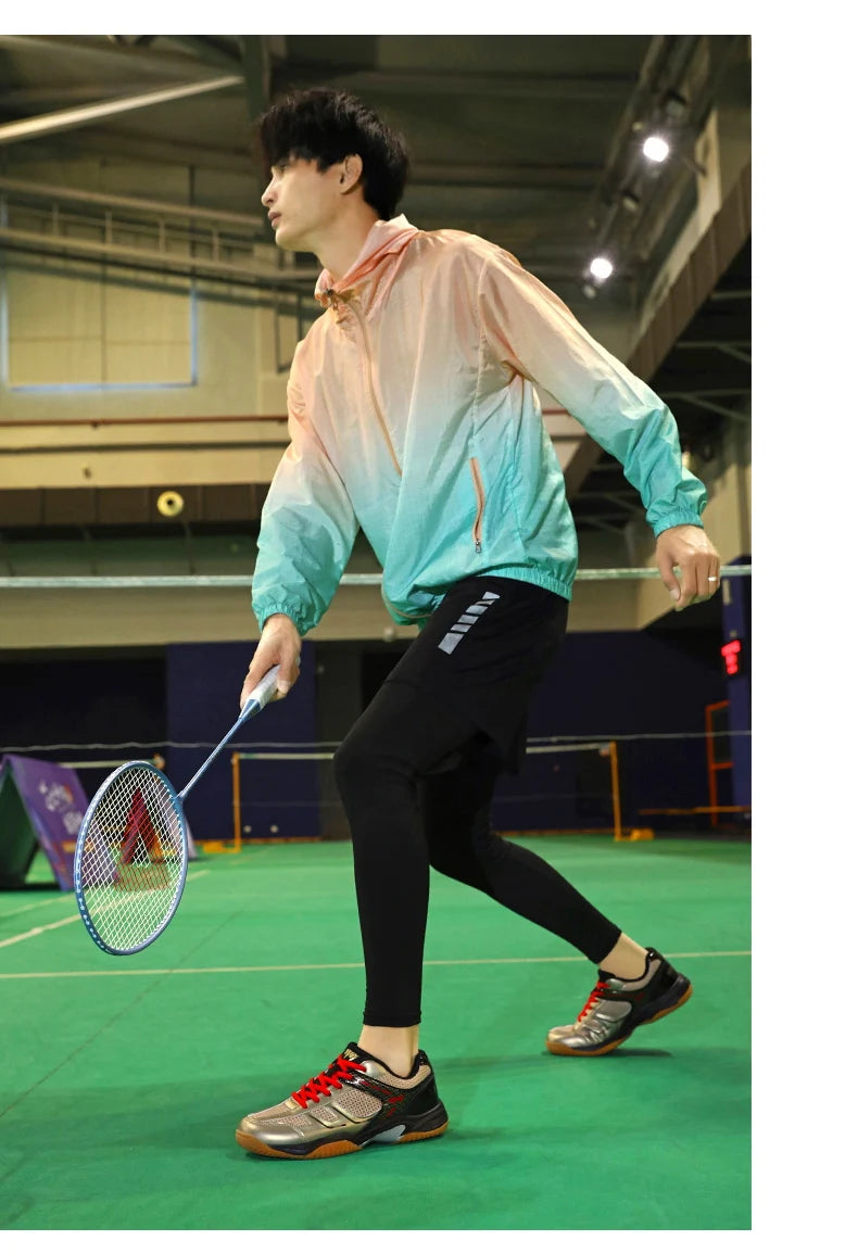 2025 New Professional Badminton Shoes Sneakers Men's Tennis Breathable Anti-Slippery Volleyball Sport Shoes for Men and Women