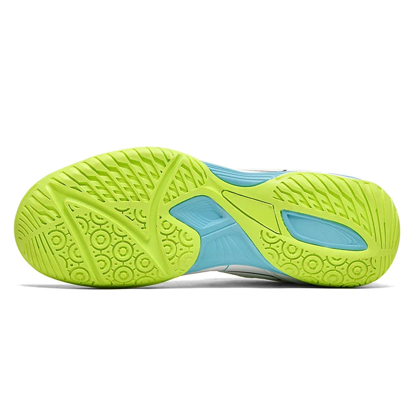 Exceptional Anti-Slip Table Tennis Shoes for Men and Women with Blue Outdoor Gym Ping Pong Practice and Professional Shoes
