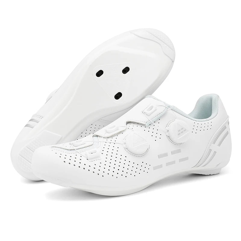Sapatos de Ciclismo de Estrada SPD-SL para Homem e Mulher, com Travessas, para Bicicleta de Estrada, Velocidade e Competição