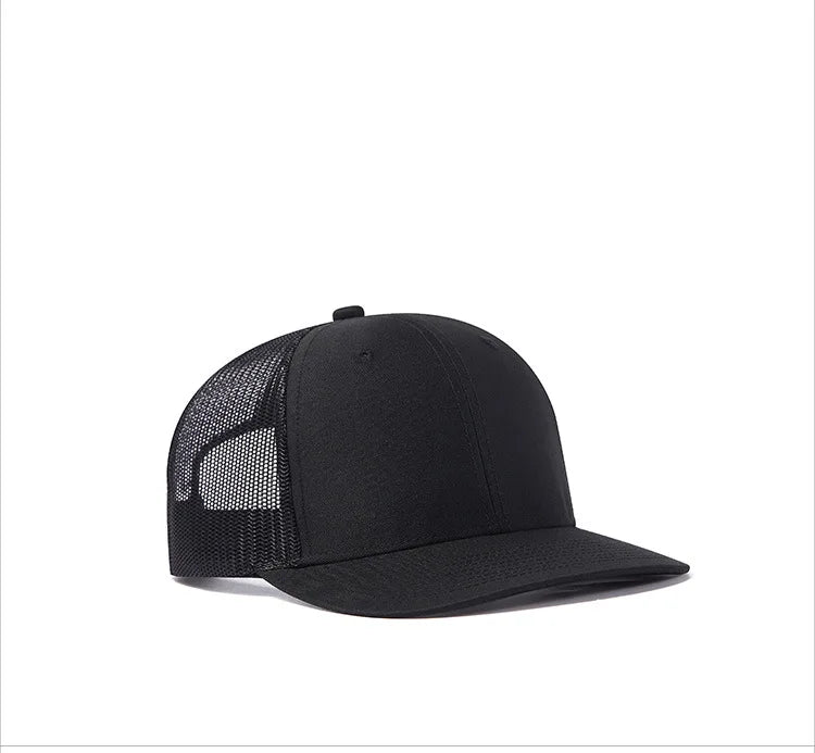 High Quality Mesh Baseball Cap Women Men Summer Cotton Breathable Sunhat Unisex Adjustable Snapback Trucker Hats Male Female