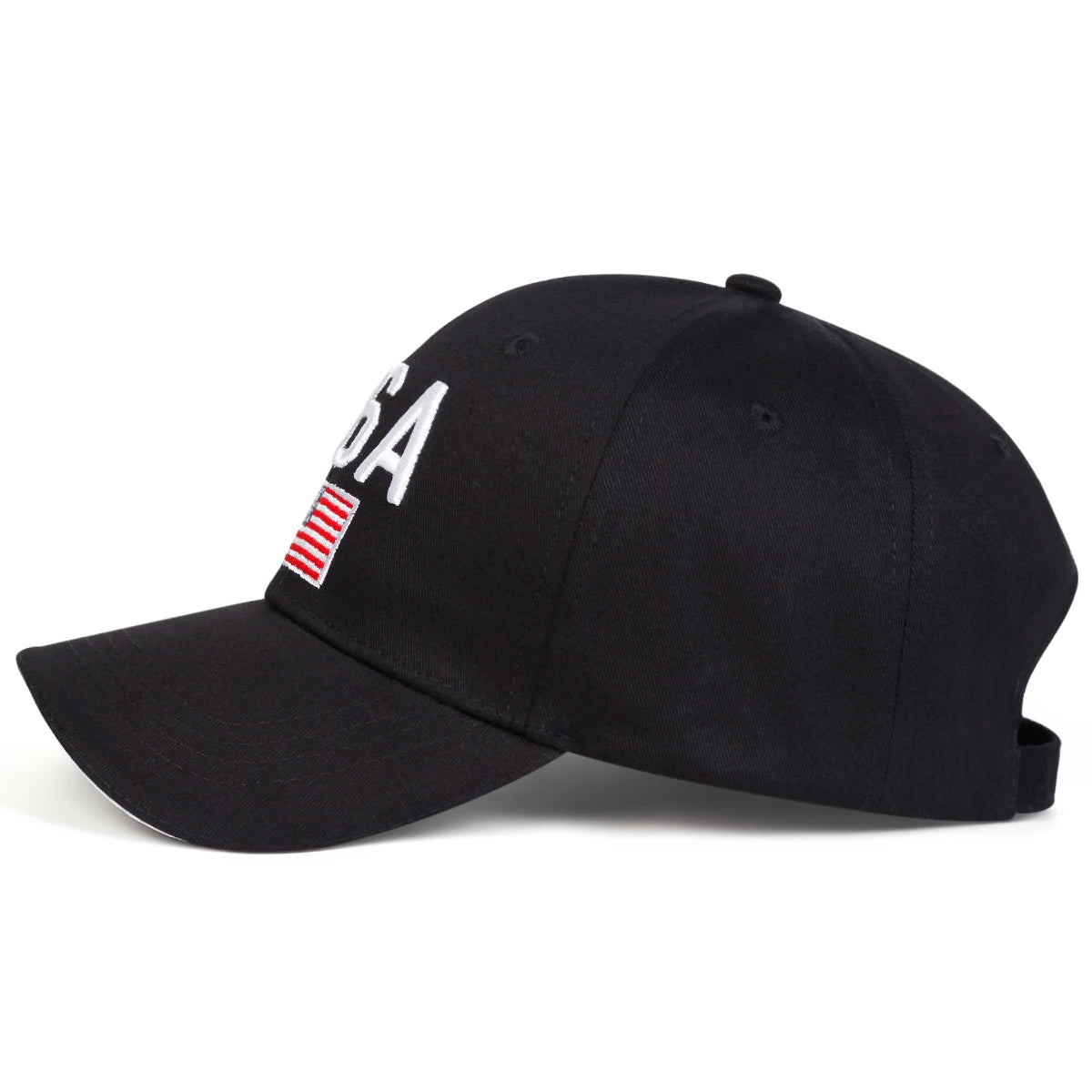 Unisex USA Letter Embroidery Baseball Caps Spring Autumn Outdoor Adjustable Casual Hats Sunscreen Hat Sports Cap