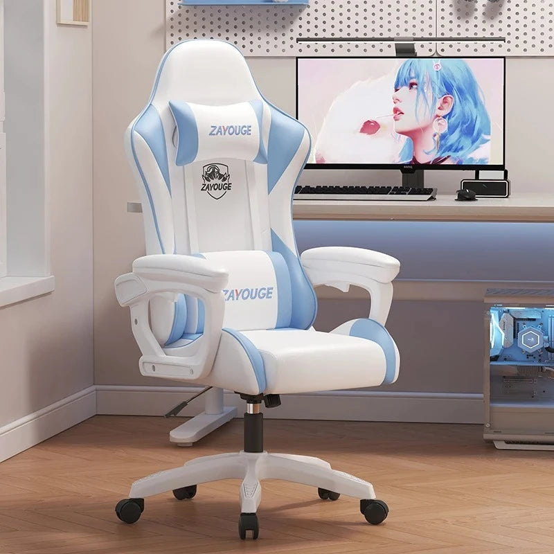 Computer Back Support Office Chairs Design Ergonomic Floor Back Support Office Chairs Armchair Swivel Silla Gaming Furniture