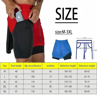 2026 Dragon Ball Summer Broly Men's Bot Fitness Double-Layer Replica Two-Piece Loose-Fit Training Running Shorts Casual Pants