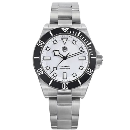 San Martin SN0121TD Titanium Diving Watch ST2130 Automatic Movement Watches Grade5 Titanium 120 Click Waterproof 300m Wristwatch