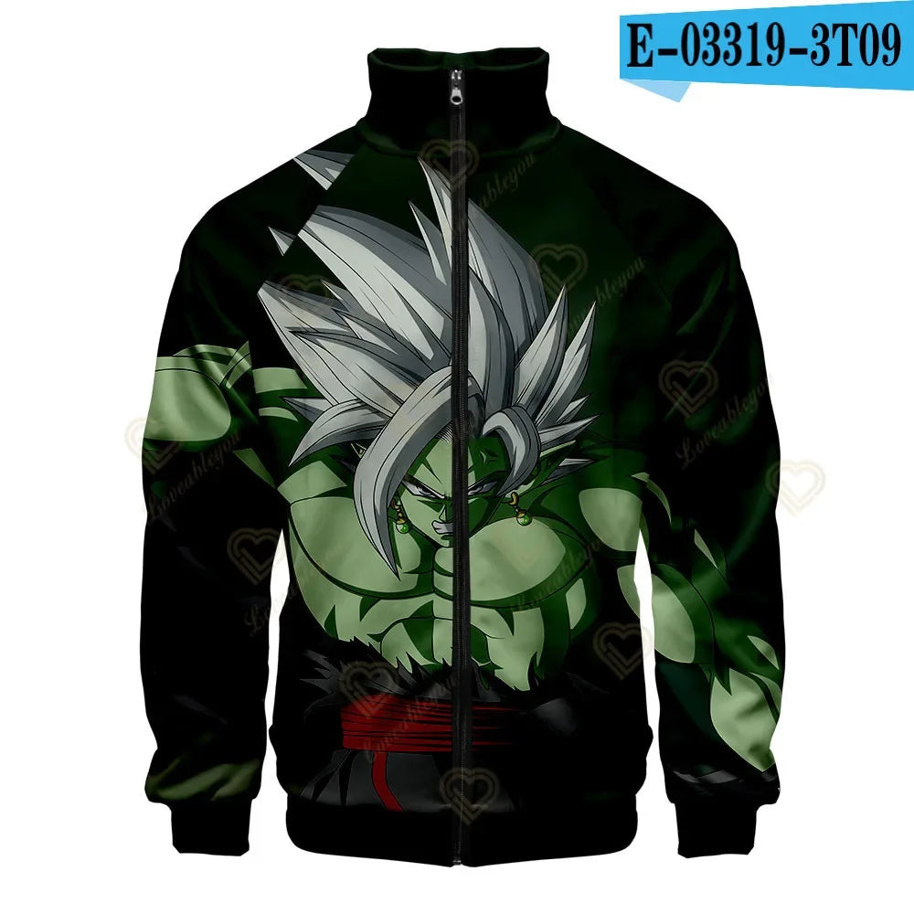 Japan Anime Harajuku Manga Dragon Ball Hoodies Sweatshirt Streetwear Winter Pullover Fashion Long Sleeve Men 3D Print Clothing