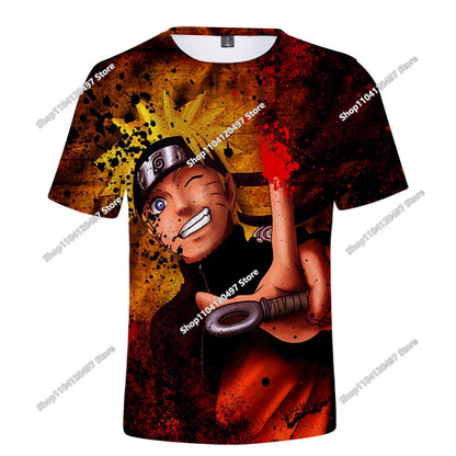 Summer Men Akatsuki T-Shirt 3D Printed The Hulk Tops Tees Male Casual Crew Neck Short Sleeve Clothing Fashion Streetwear