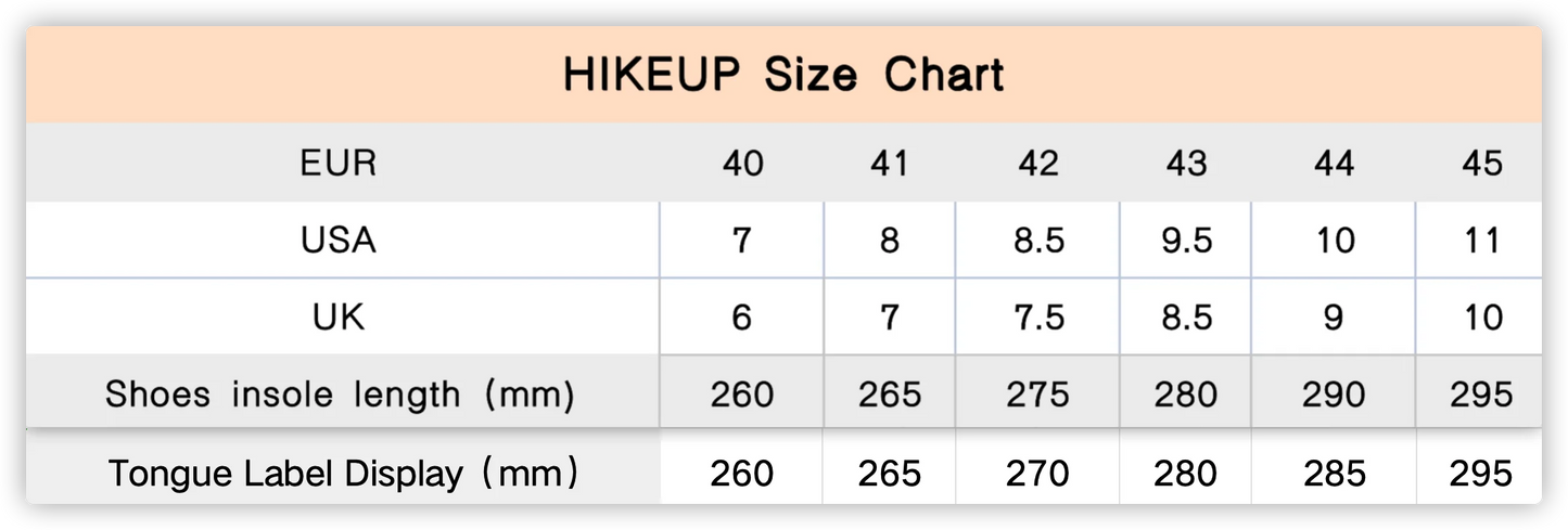 HIKEUP Hiking Shoes Mens Winter Climbing Trekking Sneakers for Men Leather Breathable Outdoor Anti-skid Sports Work Man Shoes