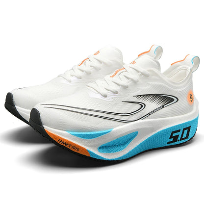 Nuove scarpe sportive da uomo e donna, sneaker da running, piastra in carbonio, da gara maschile per maratona, ammortizzanti, scarpe da allenamento per atletica