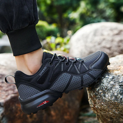 Scarpe da trekking da uomo 2025 antiscivolo, resistenti all’usura e confortevoli, scarpe sportive outdoor per escursionismo, corsa all’aperto e camminata