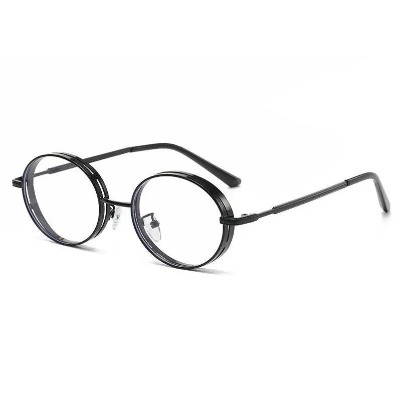 Oválné steampunkové sluneční brýle pro ženy, retro sluneční brýle pro muže i ženy, značkové designové brýle s kovovou obrubou, Lentes De Sol Mujer