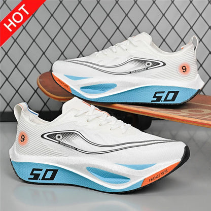 Nuove scarpe sportive da uomo e donna, sneaker da running, piastra in carbonio, da gara maschile per maratona, ammortizzanti, scarpe da allenamento per atletica